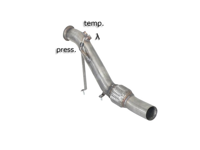 Catalizzatore sportivo BMW Serie 5 E60-E61 Gruppo N - Ragazzon 55.0365.00