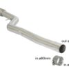 Tubo centrale scarico BMW Serie 1 F20/F21 Gruppo N – Ragazzon 55.0373.00