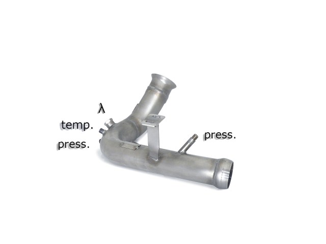 Tubo sostituzione catalizzatore Mercedes Classe E Gruppo N - Ragazzon 55.0436.00