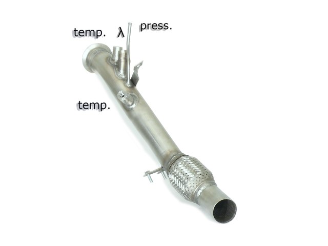 Tubo sostituzione catalizzatore BMW Serie 1 F20/F21 Gruppo N - Ragazzon 55.0489.00