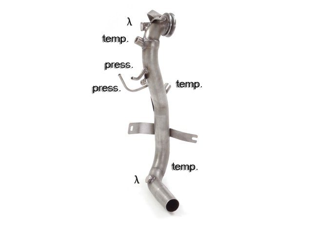 Tubo sostituzione catalizzatore Fiat 500 312 Gruppo N - Ragazzon 55.0543.00