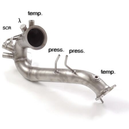 Tubo sostituzione catalizzatore Audi A6 4G Gruppo N - Ragazzon 55.0667.00