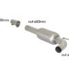 Tubo centrale scarico Volkswagen Polo Mk5 6R – Ragazzon 57.0084.00