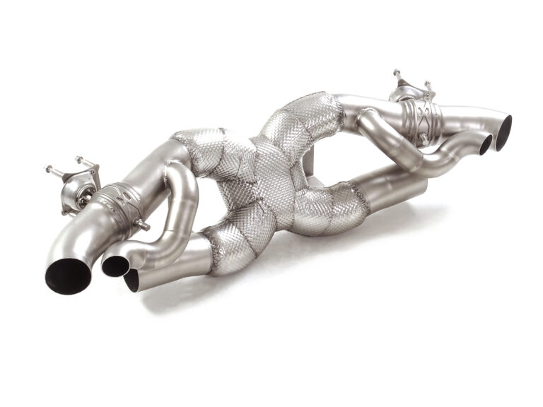 Tubo posteriore scarico Porsche 911 992 - Ragazzon 58.1096.40