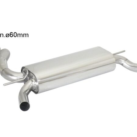 Scarico posteriore Renault Clio Mk4 omologato - Ragazzon 58.0614.00