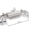 Heckrohr Volkswagen Golf Mk7.5 AU homologiert - Ragazzon 58.0917.35