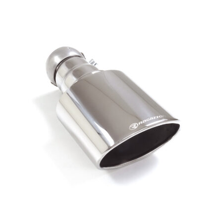 Terminale inox ovale 135 universale Sport Line - Ragazzon 59.0008.12