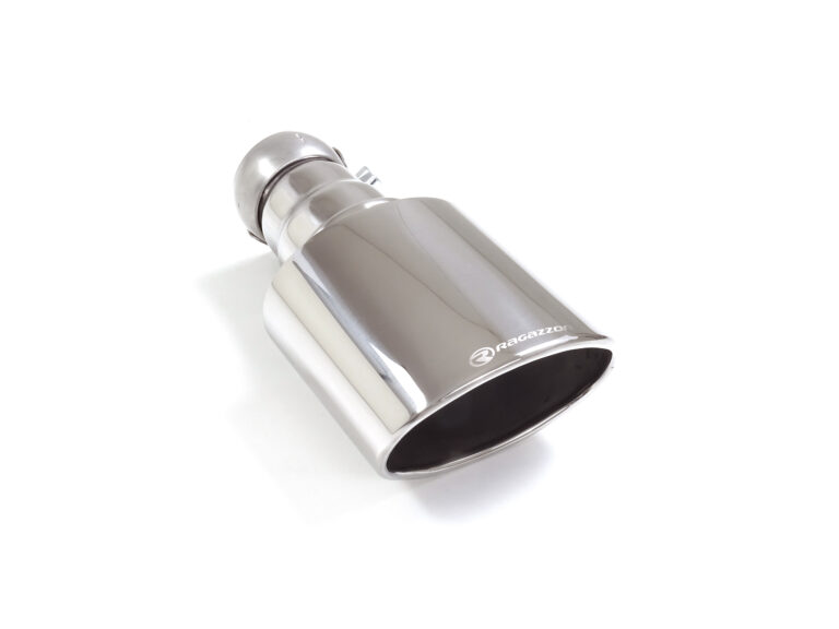 Terminale inox ovale 135 universale Sport Line - Ragazzon 59.0008.12