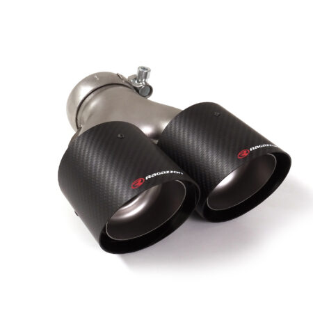 Terminale rotondo 2 universale Carbon Shot - Ragazzon 59.0048.84