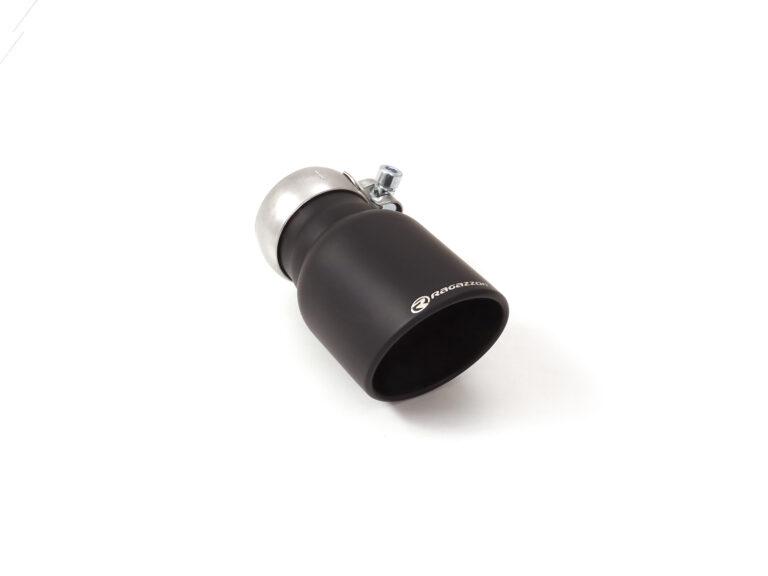 Terminale inox rotondo 90 mm universale Sport Line Black - Ragazzon 99.0062.60