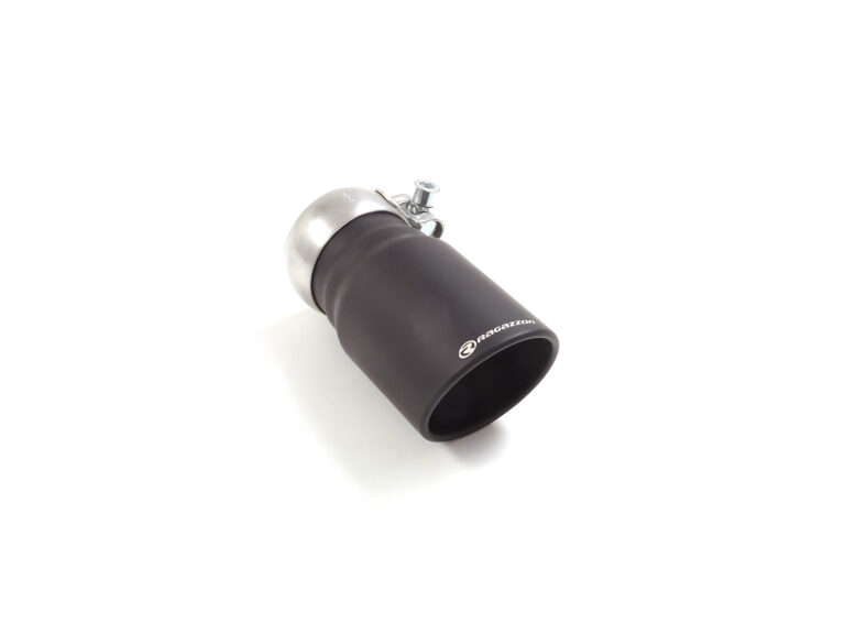 Terminale inox rotondo 80 mm universale Sport Line Black - Ragazzon 99.5950