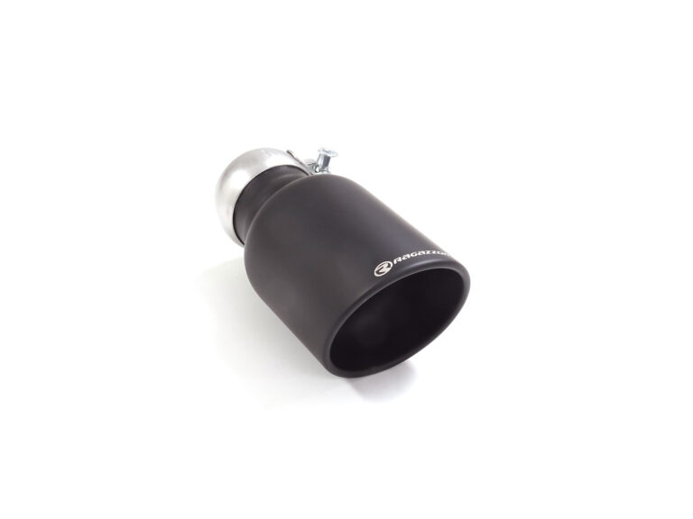 Terminale inox rotondo 102 mm universale Sport Line Black - Ragazzon 99.6160