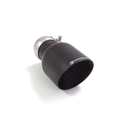Terminale inox rotondo 108 mm Black universale - Ragazzon 99.6260