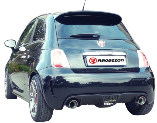 Tubo centrale scarico Abarth 500 / 595 312 Gruppo N – Ragazzon 50.0724.80 – foto 2
