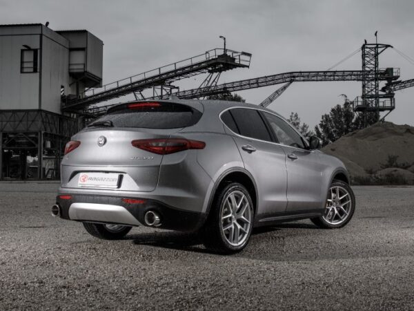 Scarico posteriore Alfa Romeo Stelvio omologato – Ragazzon 50.0748.40 – foto 2