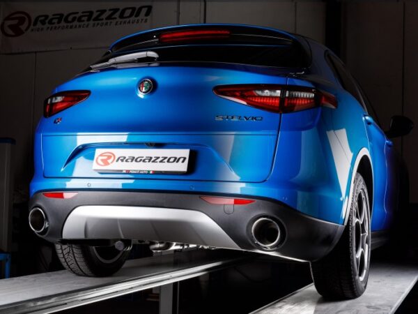 Scarico posteriore Alfa Romeo Stelvio omologato – Ragazzon 50.0771.40 – foto 4