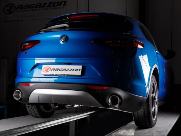 Scarico posteriore Alfa Romeo Stelvio omologato – Ragazzon 50.0821.40 – foto 3