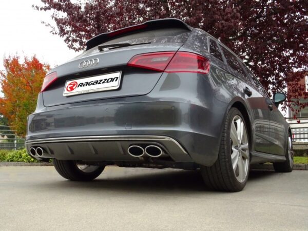Scarico posteriore Audi A3 8V/8VA omologato – Ragazzon 50.0757.26 – foto 2