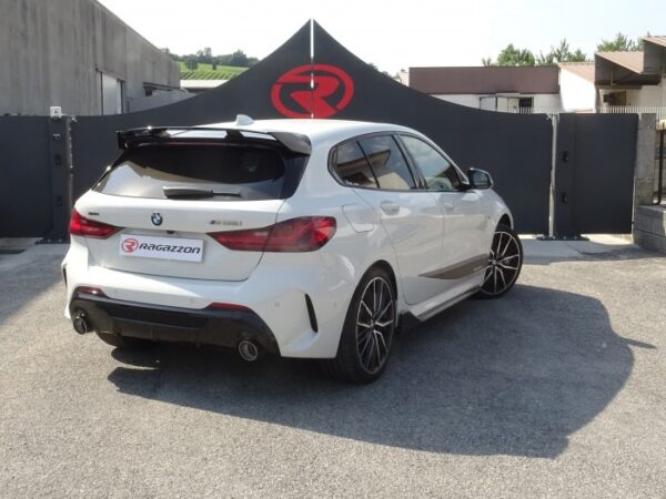 Tubo posteriore scarico BMW Serie 1 F40 Gruppo N Sport Line Black – Ragazzon 50.1001.61B – foto 2