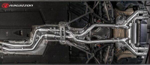 Tubo centrale scarico BMW M2 omologato Sport Line – Ragazzon 50.0924.58 – foto 5
