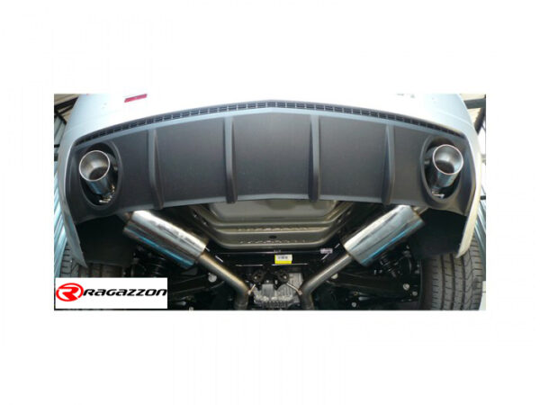 Scarico posteriore Chevrolet Camaro Mk5 omologato Sport Line – Ragazzon 50.0326.61 – foto 4
