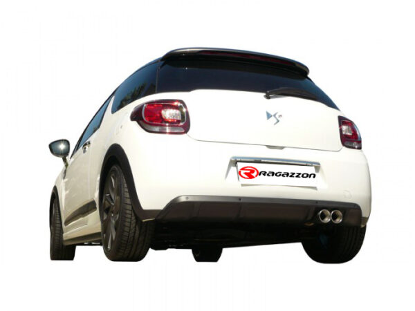 Scarico posteriore Citroen DS3 omologato – Ragazzon 50.0365.26 – foto 2