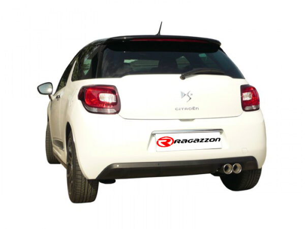 Scarico posteriore Citroen DS3 omologato – Ragazzon 50.0322.26 – foto 2