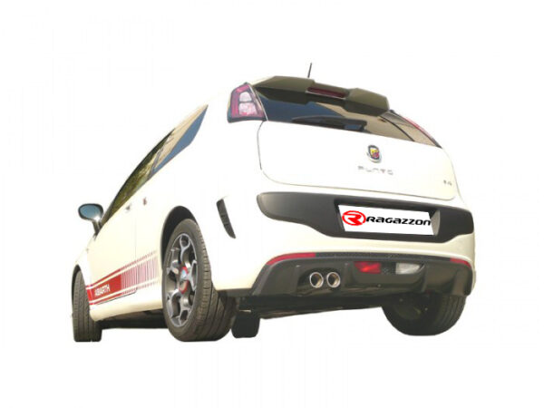 Scarico posteriore Abarth Grande Punto + Evo Gruppo N – Ragazzon 50.0395.25 – foto 2