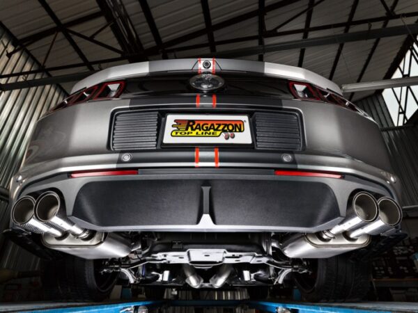 Scarico posteriore Ford Mustang Mk5 omologato Sport Line – Ragazzon 50.0528.60 – foto 3