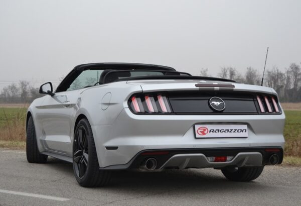 Scarico posteriore Ford Mustang Mk6 omologato Sport Line – Ragazzon 50.0710.61 – foto 3