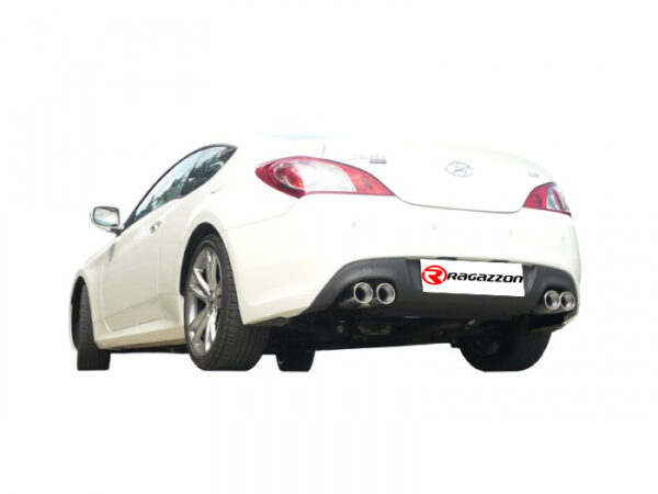 Sportischer Katalysator Hyundai Genesis Mk1 BH homologiert - Ragazzon 54.0233.00 – Bild 2