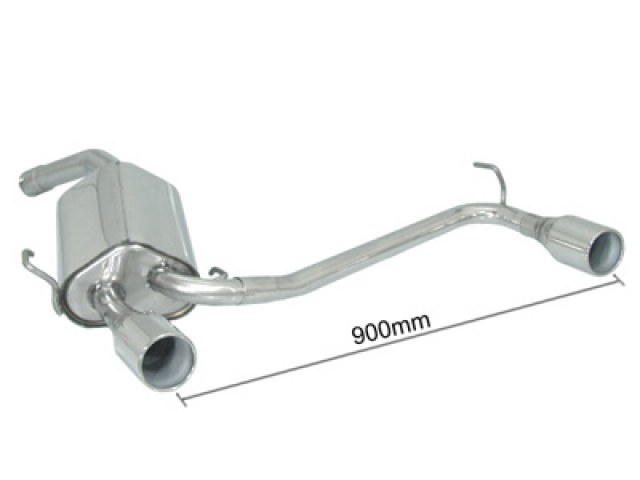 Scarico posteriore Alfa Romeo GT 937 omologato - Ragazzon 50.0106.06