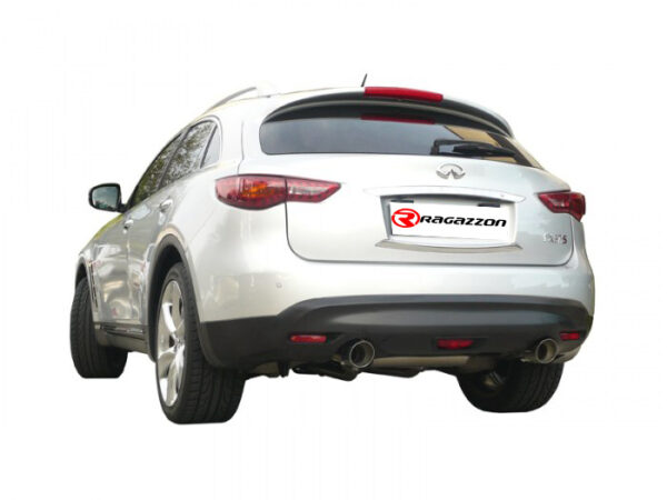 Tubo centrale scarico Infiniti FX S51 Gruppo N – Ragazzon 50.0369.80 – foto 2