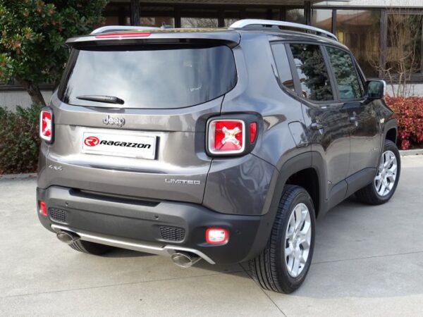 Scarico posteriore Jeep Renegade omologato – Ragazzon 50.0705.25 – foto 2