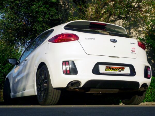 Scarico posteriore Kia Pro Cee’d Mk2 JD omologato Sport Line – Ragazzon 50.0486.12 – foto 2