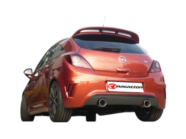 Scarico posteriore Opel Corsa D omologato – Ragazzon 50.0382.06 – foto 2