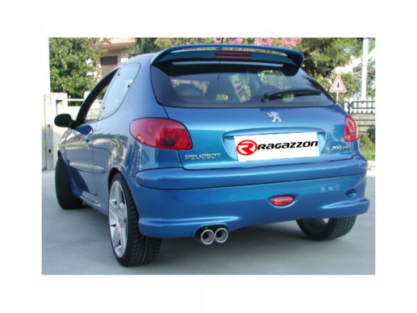 Tubo centrale scarico Peugeot 206 Gruppo N – Ragazzon 55.0065.00 – foto 2