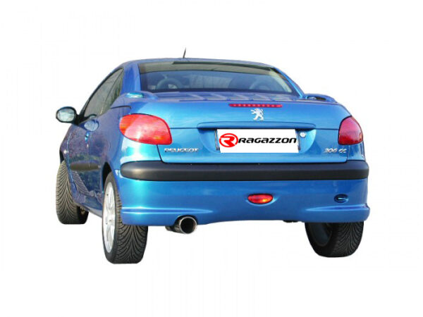 Tubo centrale scarico Peugeot 206 cc Gruppo N – Ragazzon 55.0048.00 – foto 2