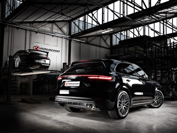Tubo centrale scarico Porsche Cayenne Mk3 omologato – Ragazzon 50.0836.40 – foto 2