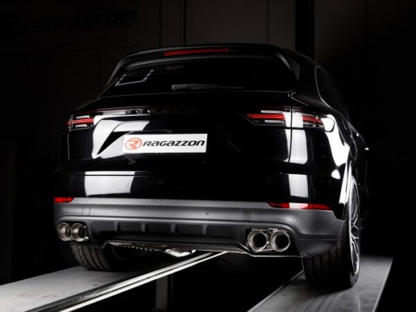 Tubo centrale scarico Porsche Cayenne Mk3 omologato – Ragazzon 50.0836.40 – foto 3