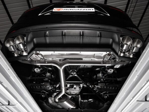 Tubo centrale scarico Porsche Cayenne Mk3 omologato – Ragazzon 50.0836.40 – foto 5