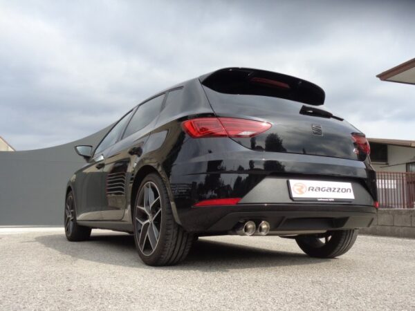 Scarico posteriore Seat Leon Mk3 5F omologato Sport Line – Ragazzon 50.0862.12 – foto 2