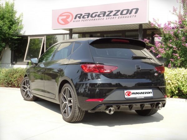 Scarico posteriore Seat Leon Mk3 5F omologato Sport Line – Ragazzon 50.0862.12 – foto 3