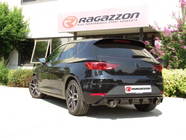 Scarico posteriore Seat Leon Mk3 5F omologato Sport Line – Ragazzon 50.0862.12 – foto 5