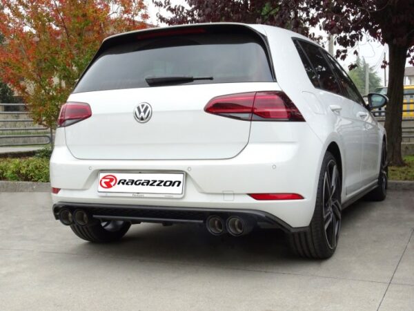 Scarico posteriore Volkswagen Golf Mk7.5 AU omologato – Ragazzon 50.0873.35 – foto 2