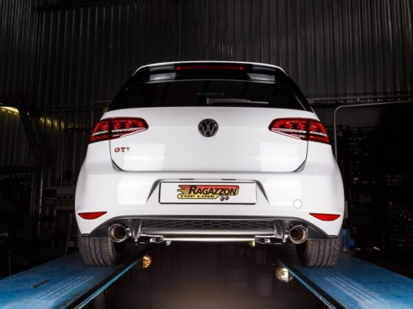 Scarico posteriore Volkswagen Golf Mk7 AU omologato Sport Line – Ragazzon 50.0589.61 – foto 4