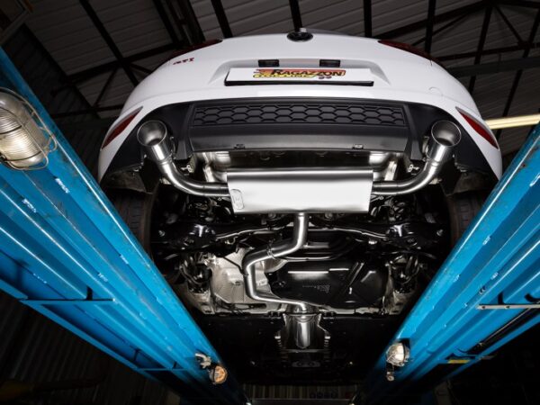 Scarico posteriore Volkswagen Golf Mk7 AU omologato Sport Line – Ragazzon 50.0589.61 – foto 5