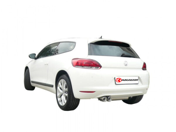 Hinterer Auspuff Volkswagen Scirocco Mk3 13 zugelassen Sport Line - Ragazzon 50.0281.12 – Bild 2