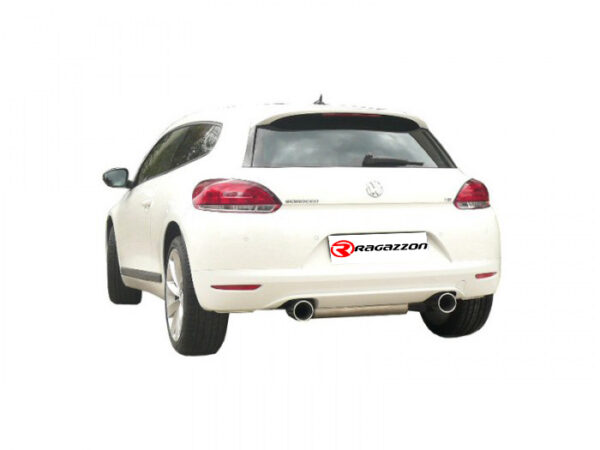 Hinterer Auspuff Volkswagen Scirocco Mk3 13 zugelassen Sport Line - Ragazzon 50.0281.12 – Bild 4
