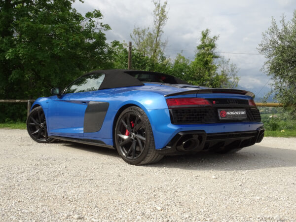 Tubi sostituzione filtri OPF/GPF destro e sinistro con trattamento di ceramicatura Audi R8 4S Gruppo N – Ragazzon 50.1076.80